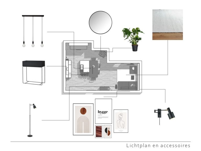 Lichtplan en accessoires